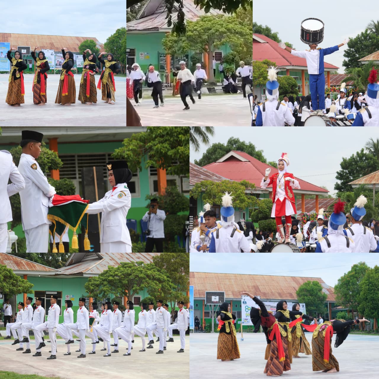 Siswa-Siswi MAN 2 Parigi Tampilkan Potensi pada Upacara Hari Amal Bhakti Kemenag