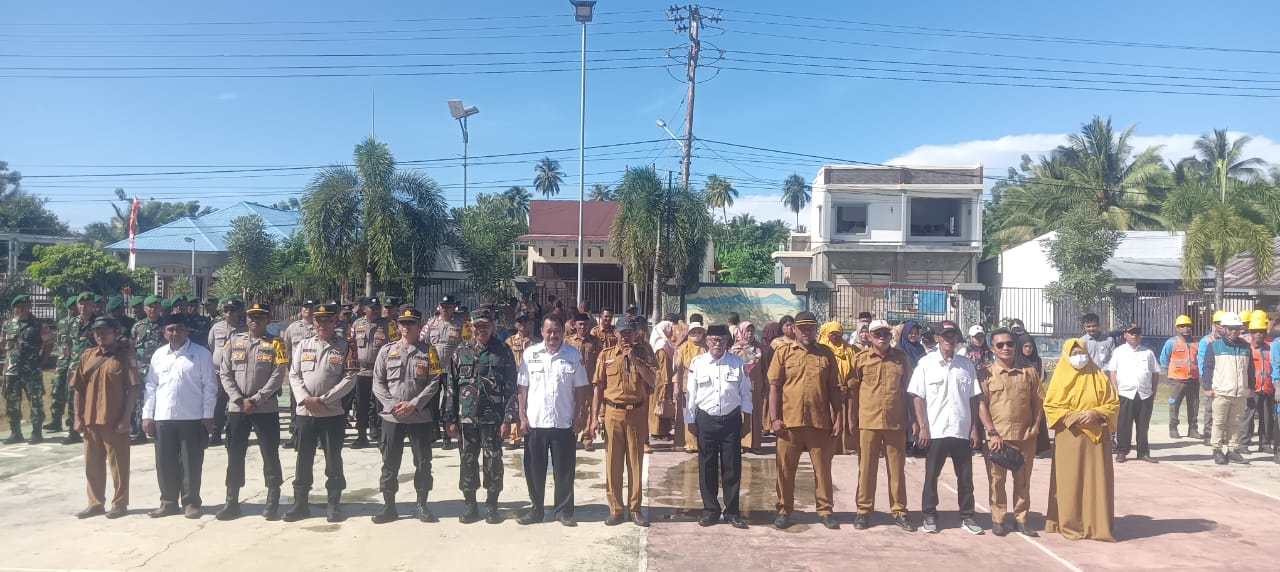 Man 2 Parigi Menghadiri Apel Gabungan Dalam Rangka Persiapan Pemilihan Suara Ulang (PSU) Bupati Dan Wakil Bupati Parigi Moutong