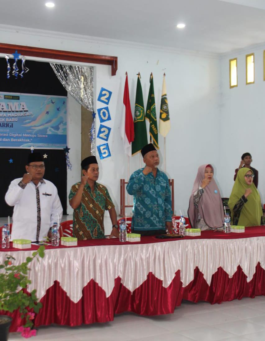 Hari Pertama MATSAMA di MAN 2 Parigi: Semangat Baru Sambut Keluarga Baru