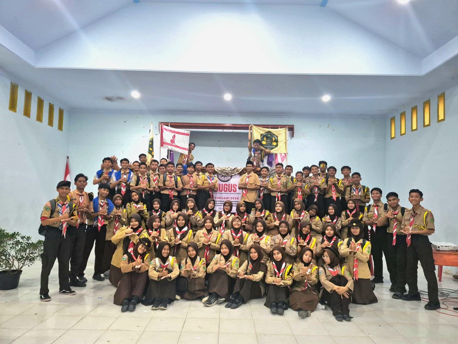 Pramuka MAN 2 Parigi Gelar Musyawarah Gugus Depan Tahun 2026