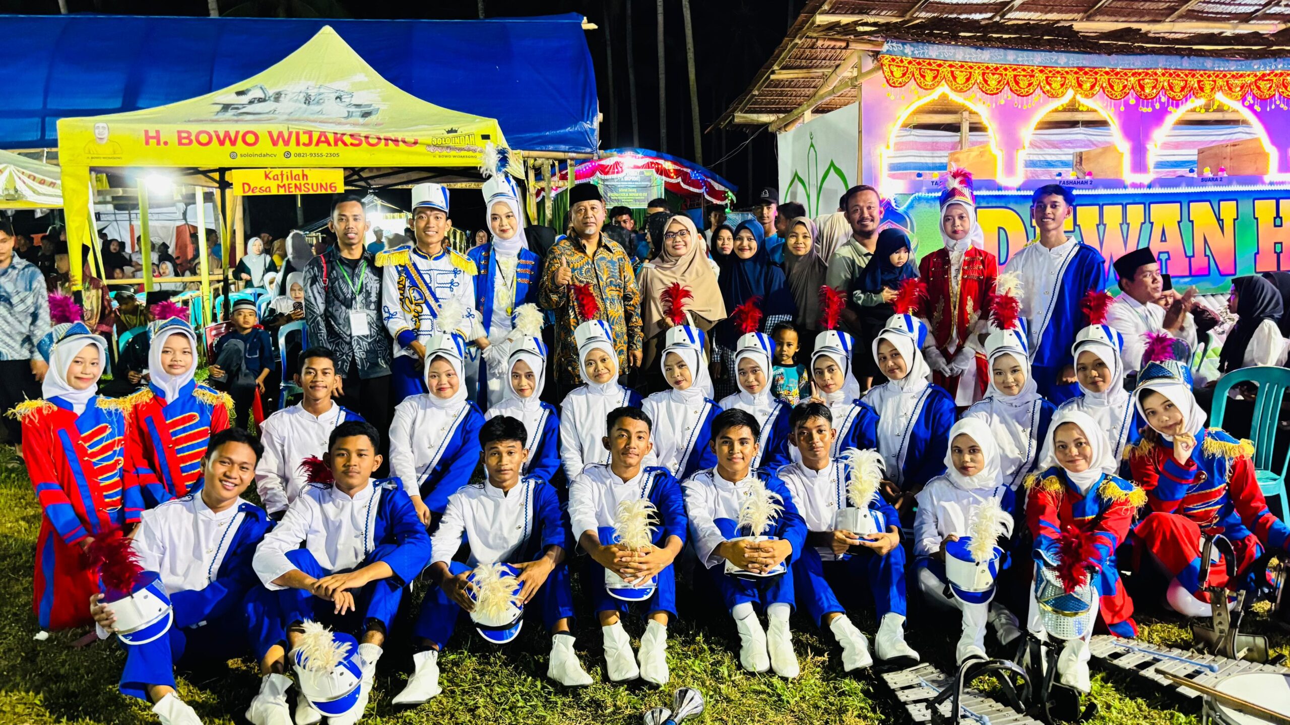 Drumband MAN 2 Parigi Tampil Memukau di Penutupan MTQ ke-16 Kecamatan Mepanga