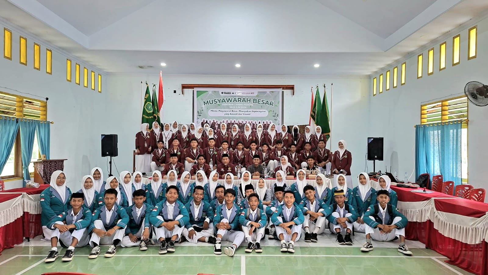 Mubes OSIM MAN 2 Parigi: Evaluasi Program dan Persiapan Kepengurusan Baru