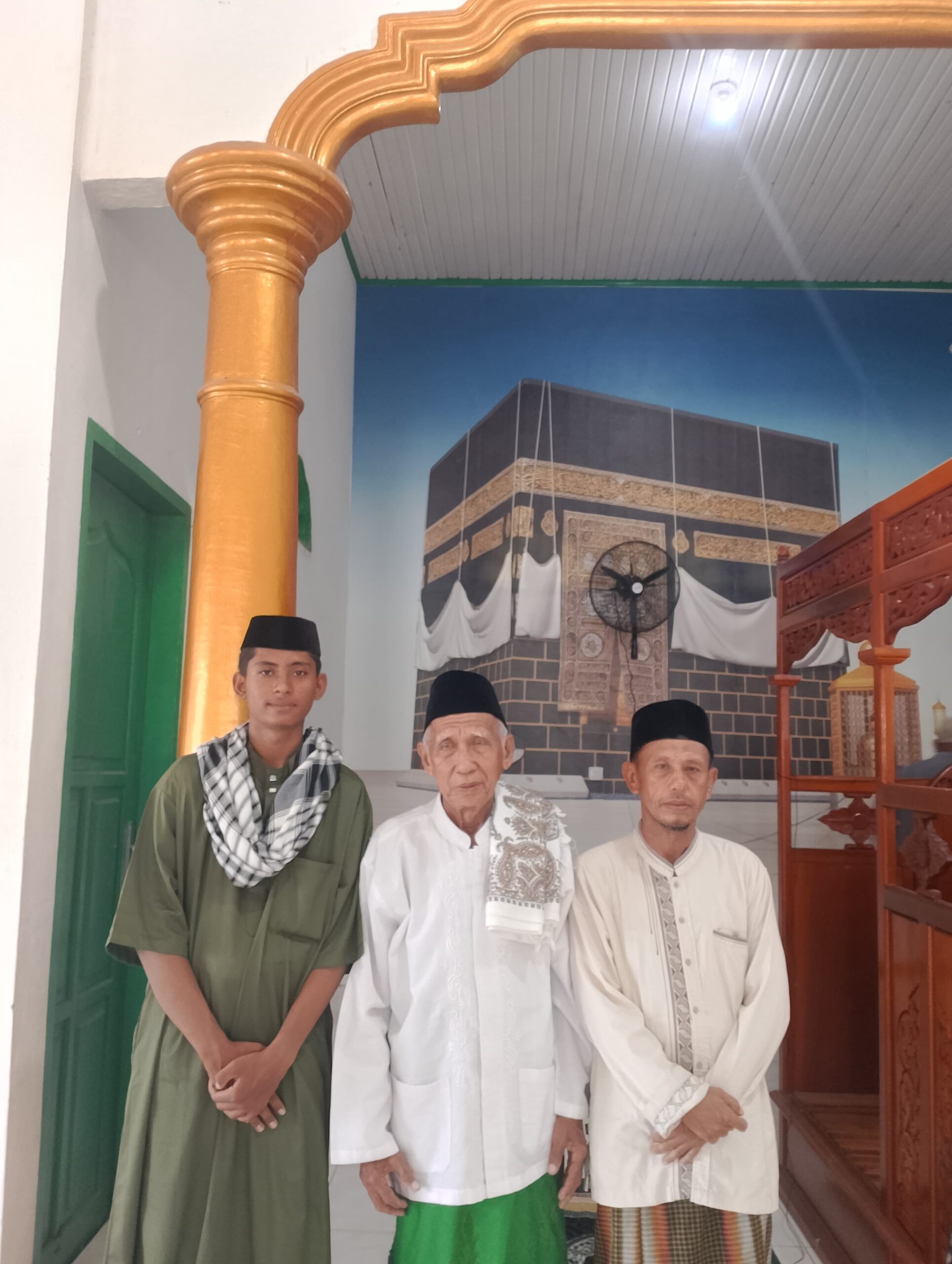 Ketua OSIM MAN 2 PARIGI, Moh. Zidan Al-Amri, Isi Khutbah Jumat di Dusun Olontigi